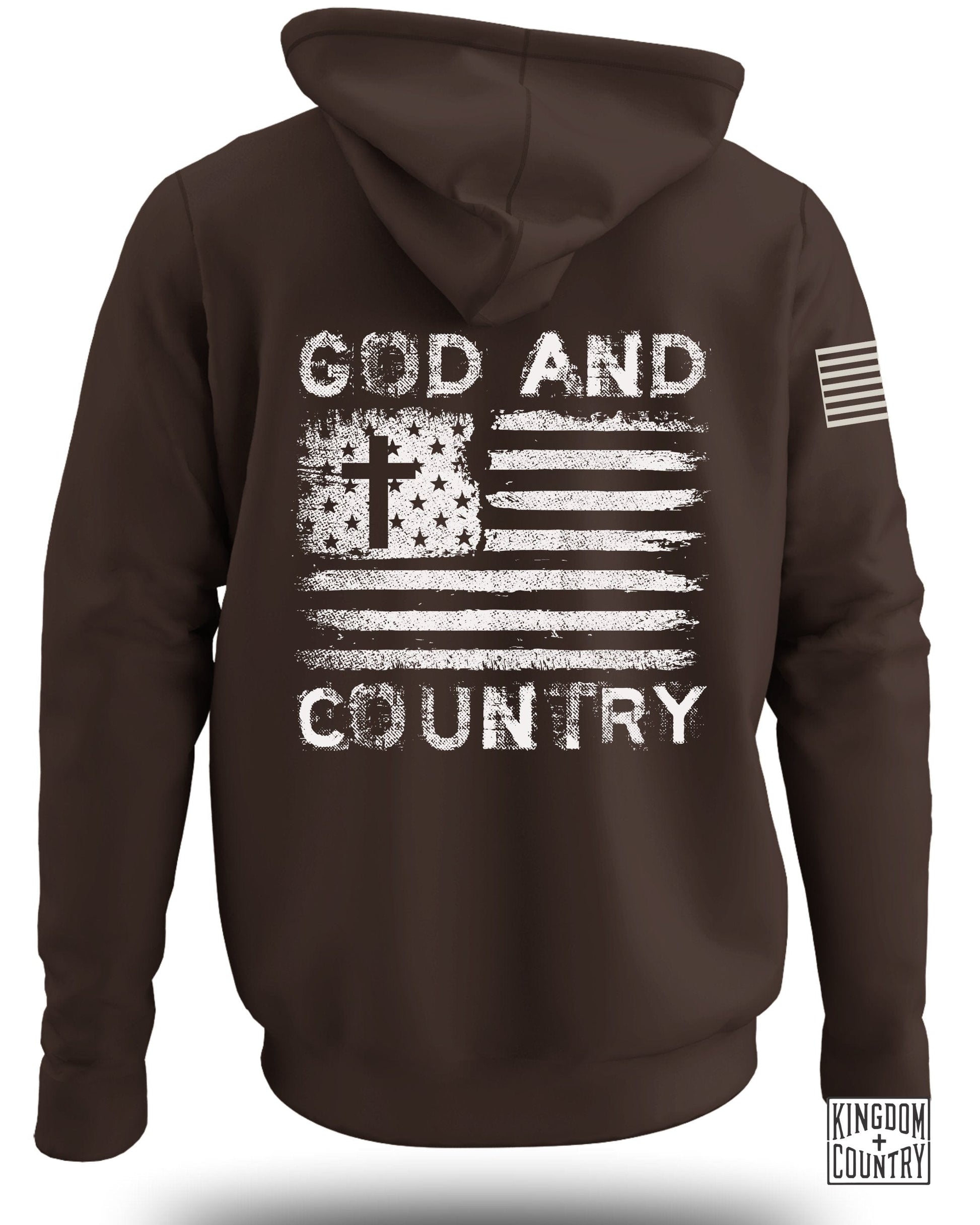 God and Country Graphic Hoodie clothing product