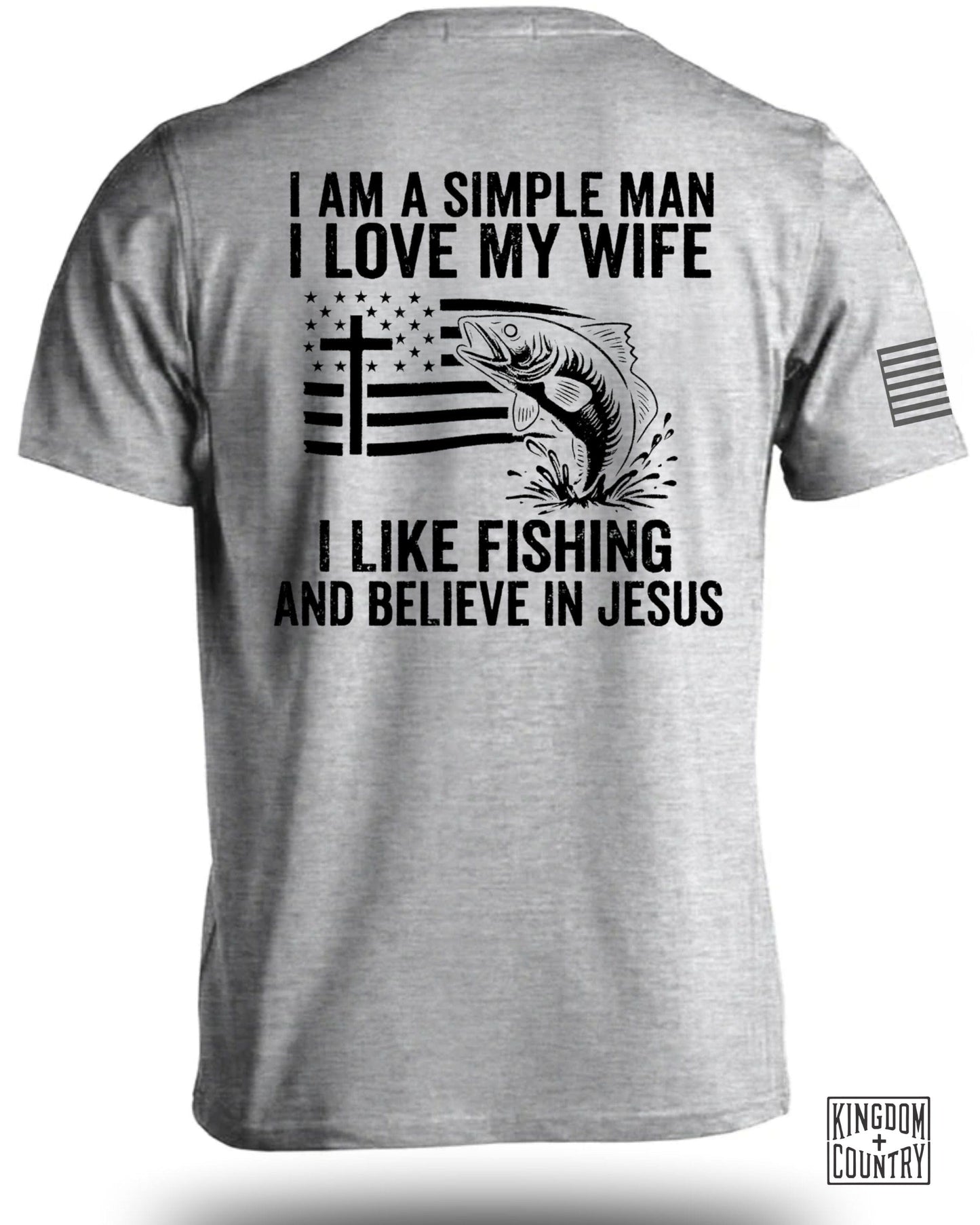 I Love My Wife I Like Fishing Believe In Jesus product type