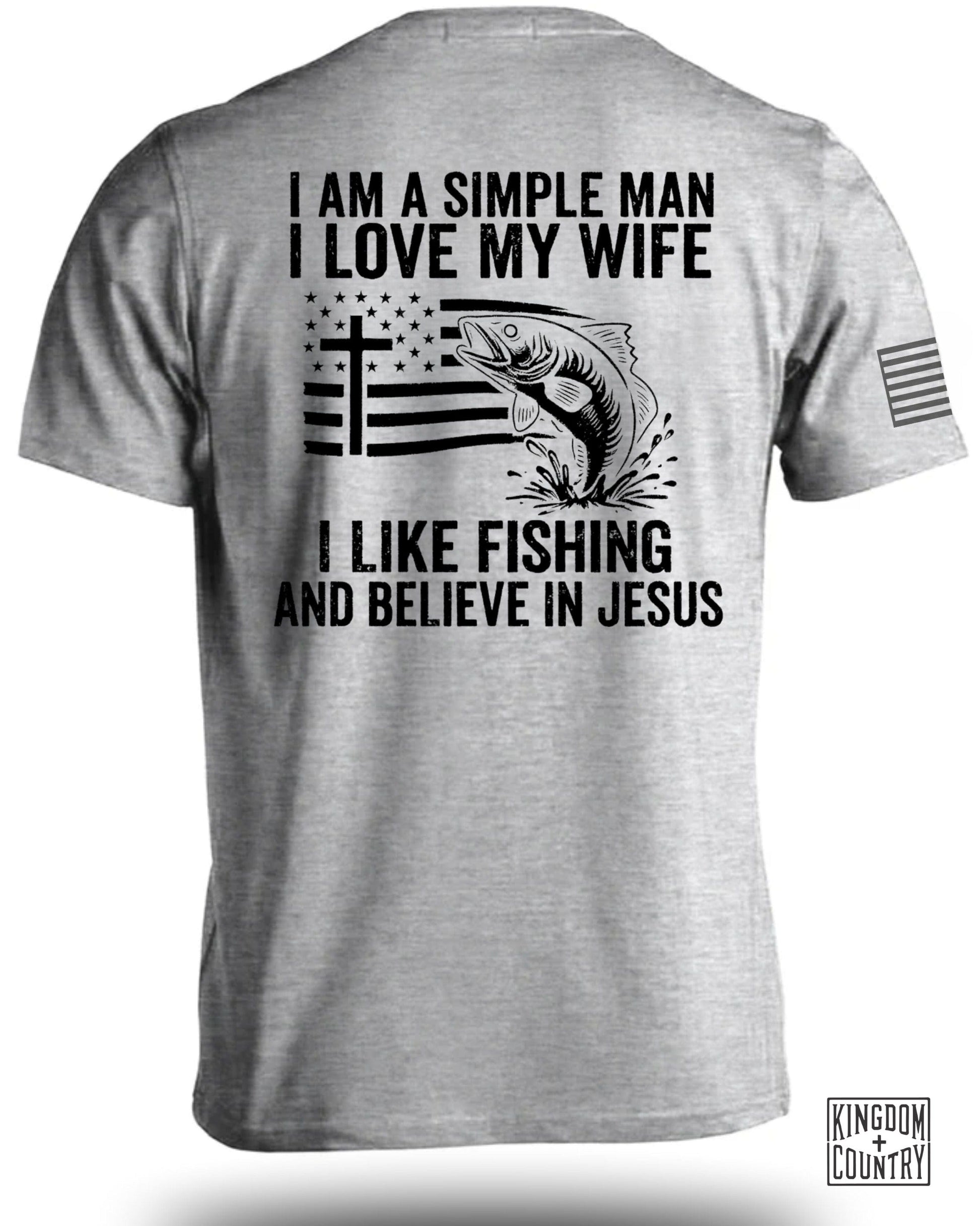 I Love My Wife I Like Fishing Believe In Jesus product type