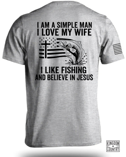 I Love My Wife I Like Fishing Believe In Jesus product type