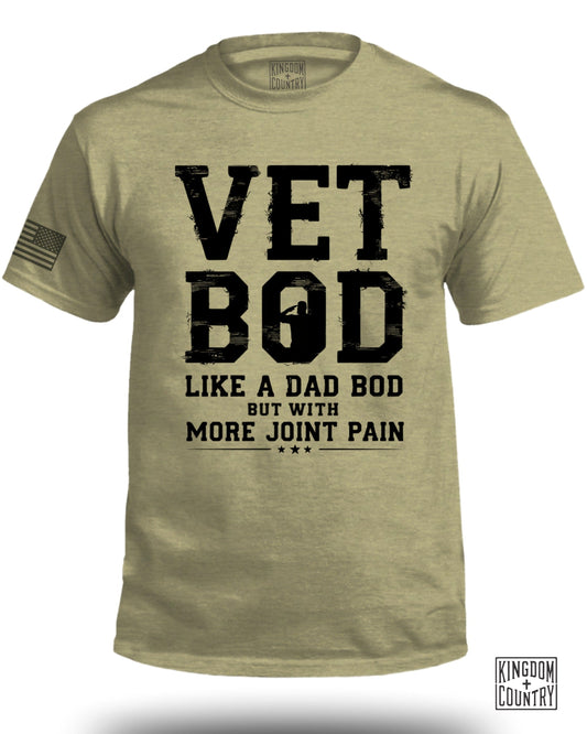 Vet Bod Like a Dad Bod More Joint Pain Shirt product