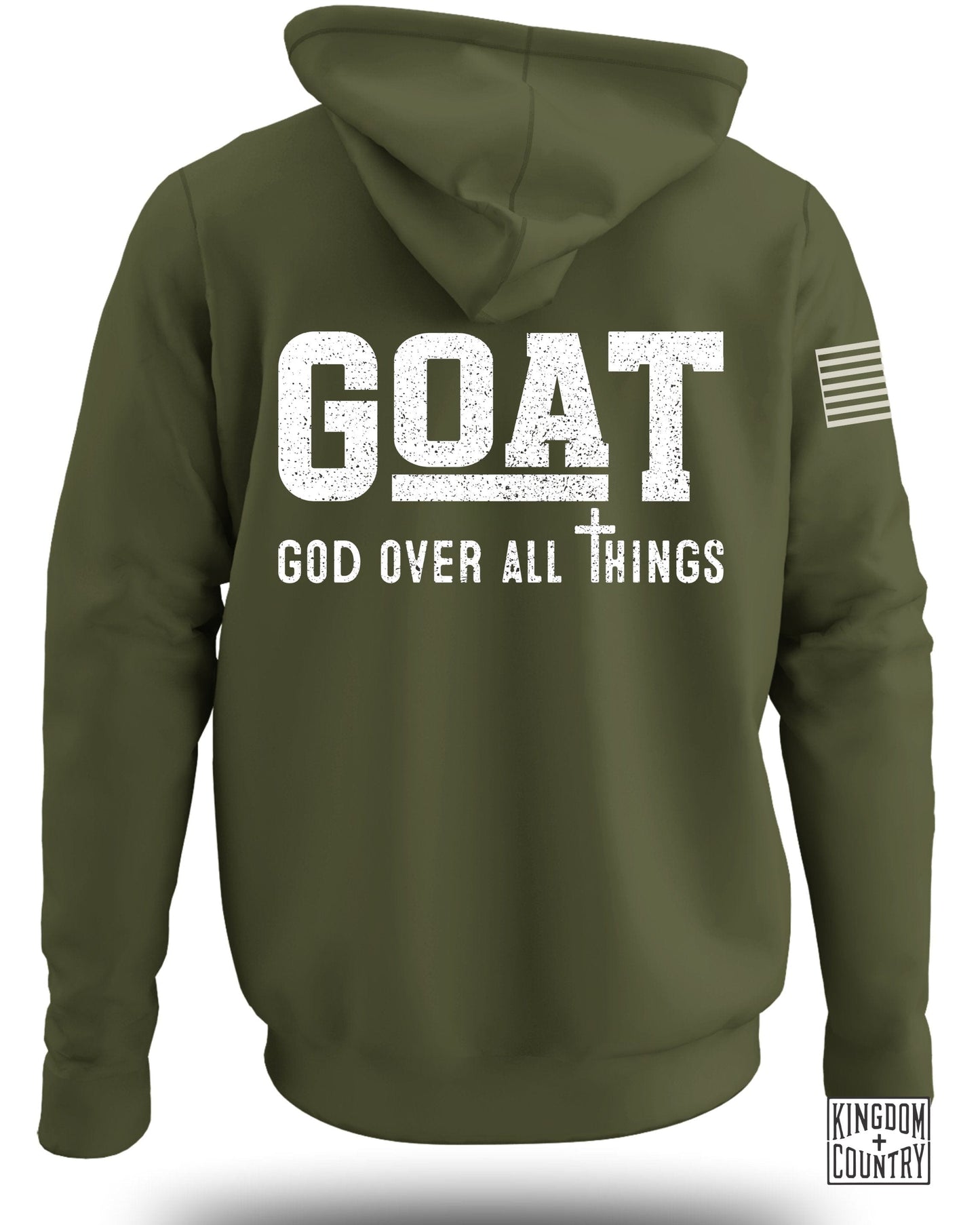 GOAT God Over All Things Inspirational Hoodie product