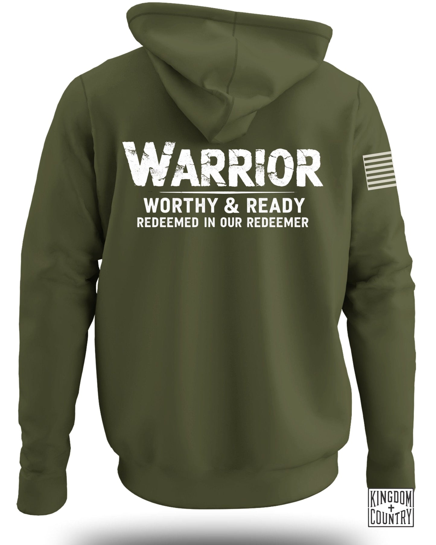 Warrior Worthy Ready Redeemed Hoodie Product