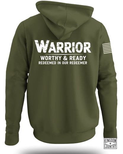 Warrior Worthy Ready Redeemed Hoodie Product