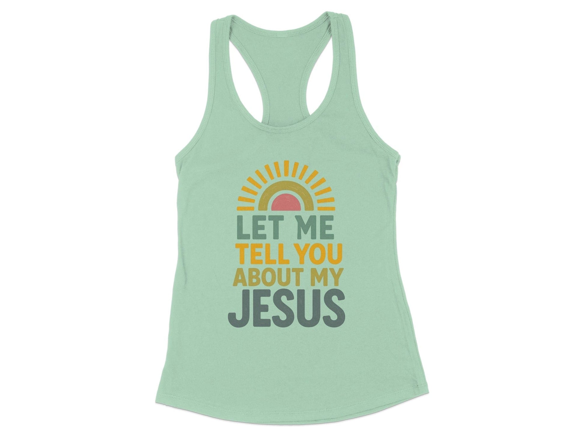 Let Me Tell You About My Jesus Tank Top product type