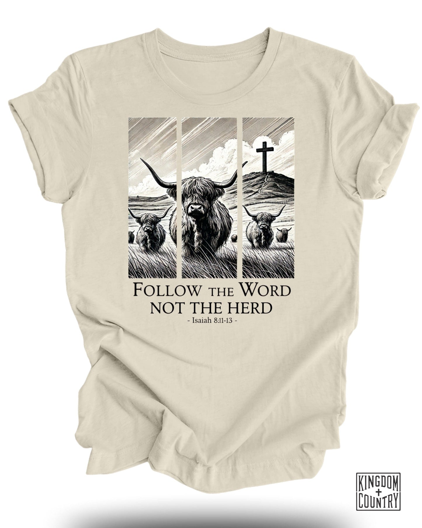 Follow the Word Not the Herd Graphic Shirt product