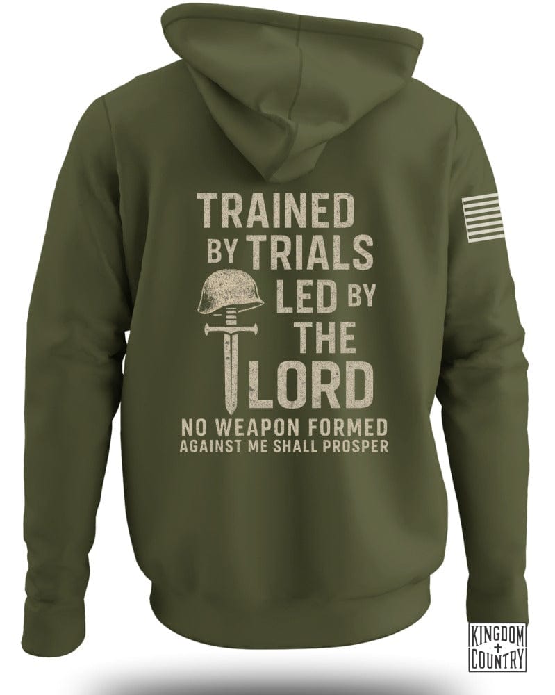 Trained By Trials Led By The Lord Hoodie