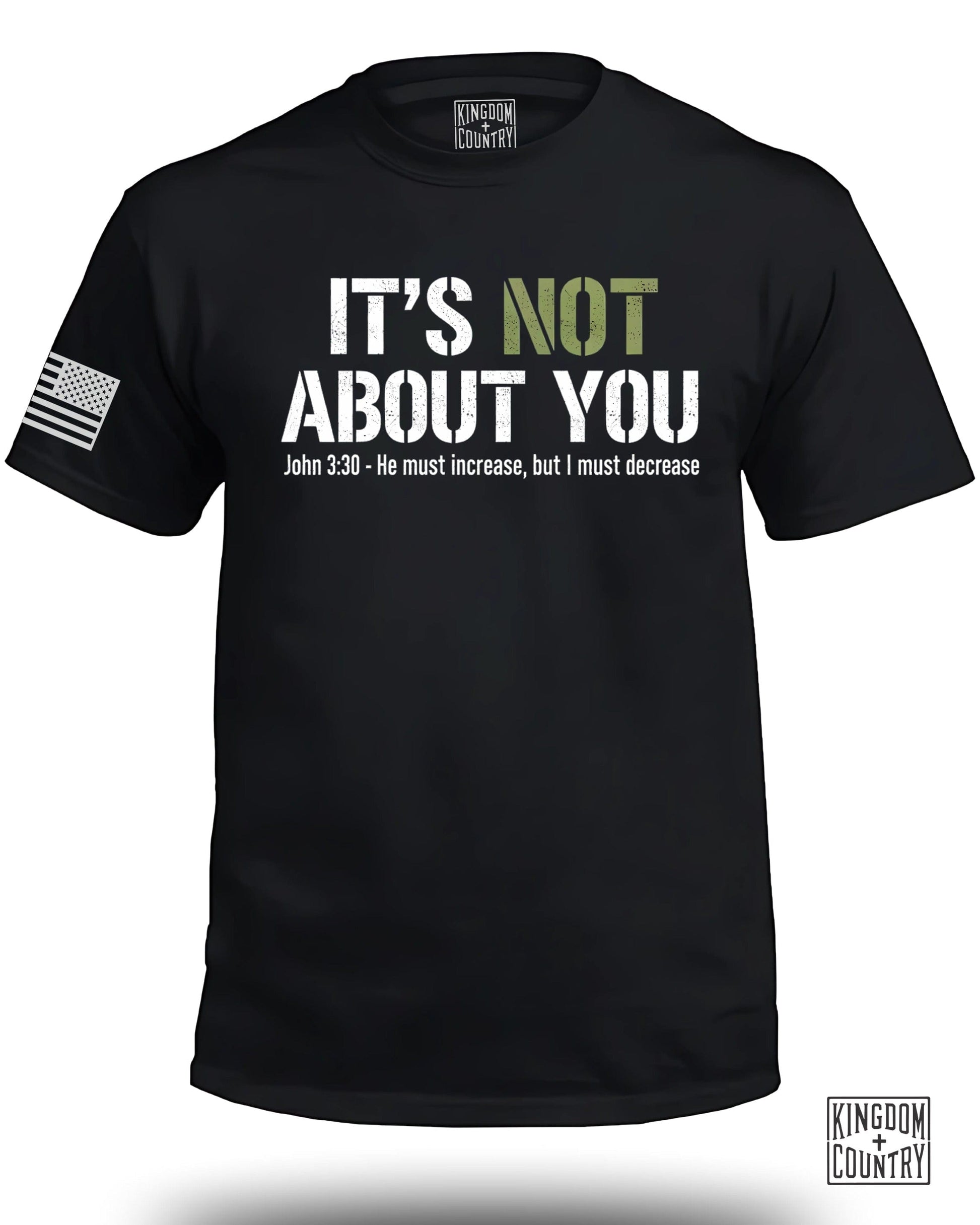 It's Not About You Inspirational Quote Shirt product