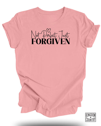 Not Perfect Just Forgiven Graphic T-Shirt product type