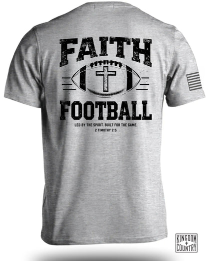 Faith Football Graphic Tee Apparel Product Type