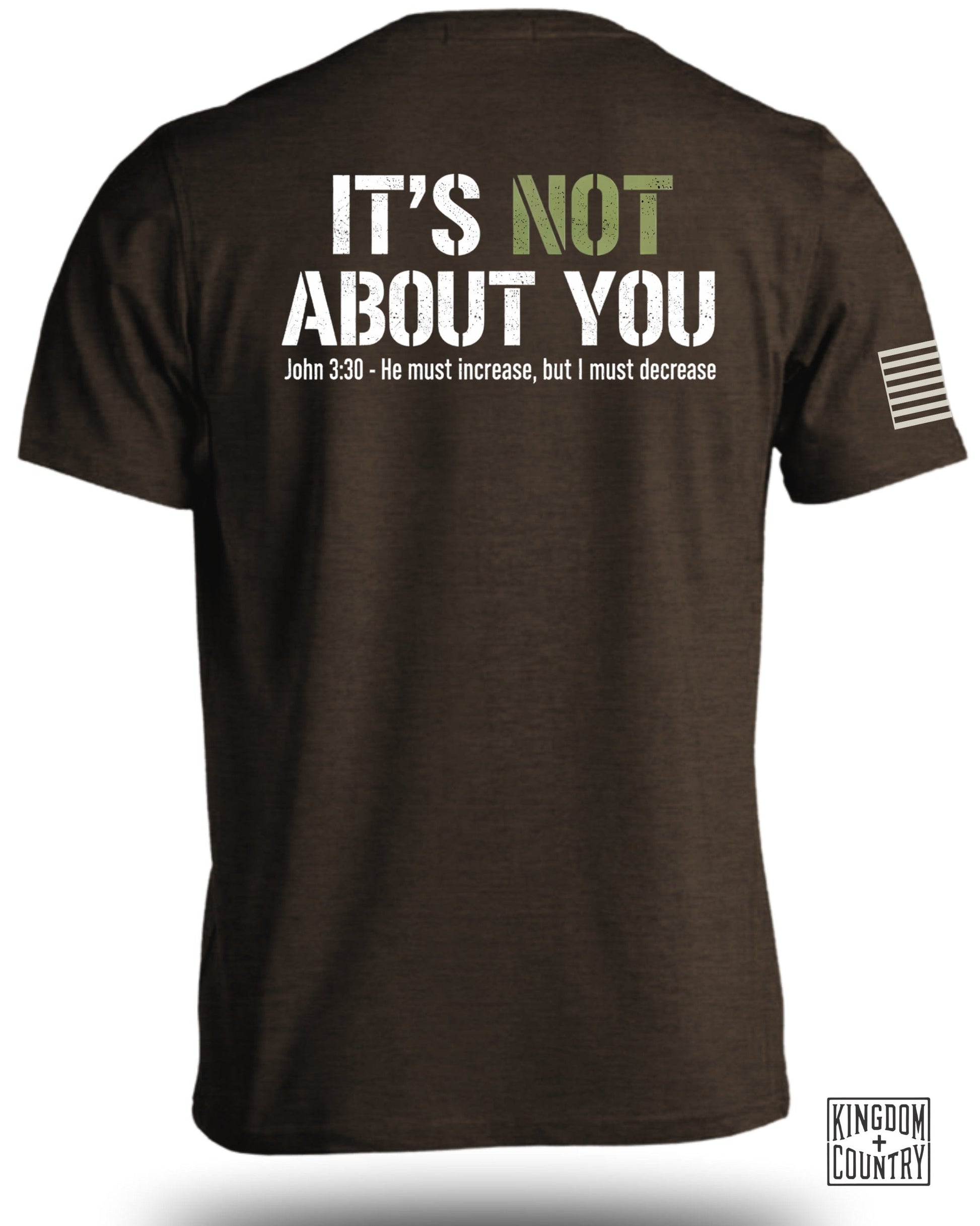 It's Not About You Inspirational Quote Shirt product type