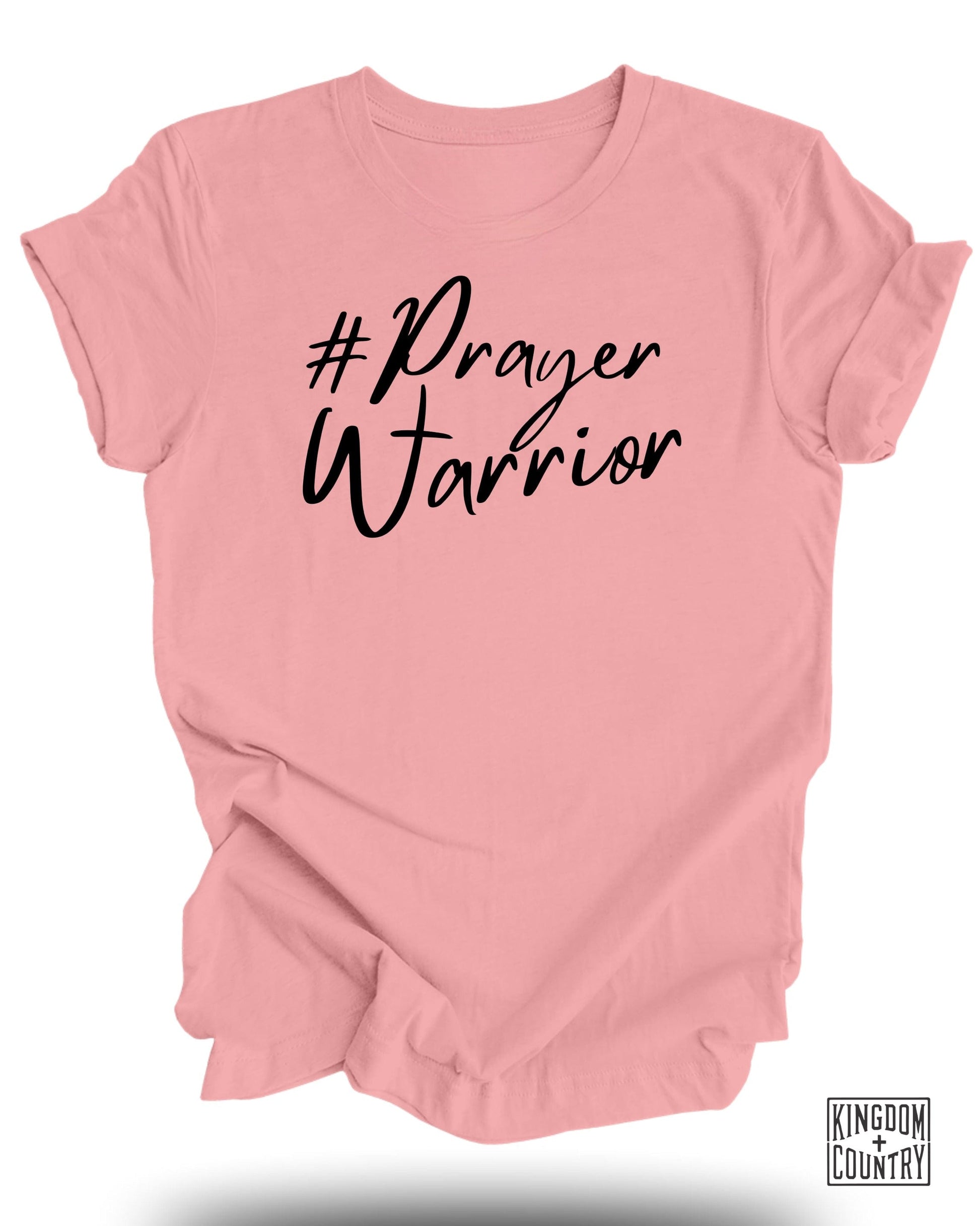 #Prayer Warrior Graphic Tee Shirt product type