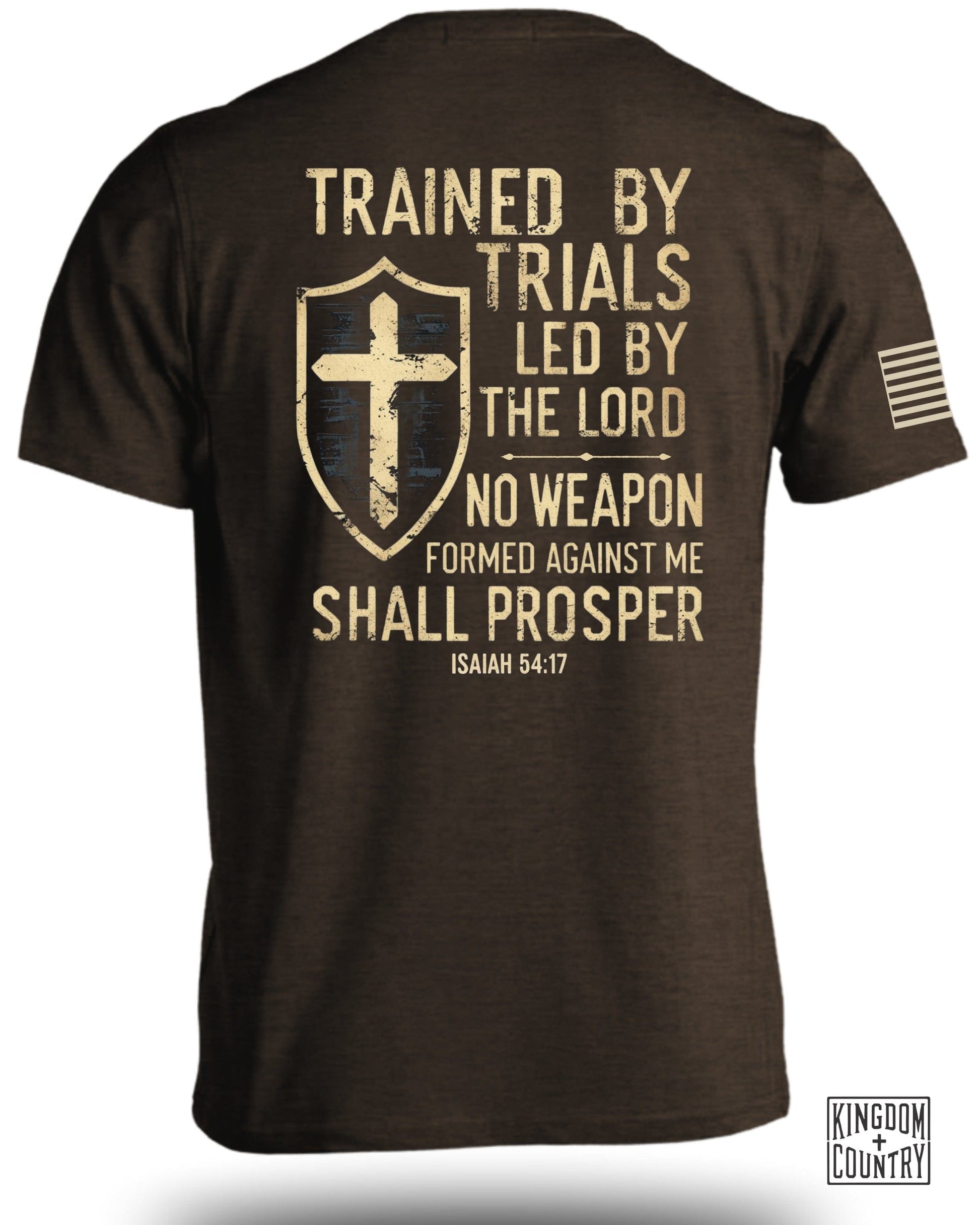 Trained by Trials Led by the Lord Graphic T-shirt product