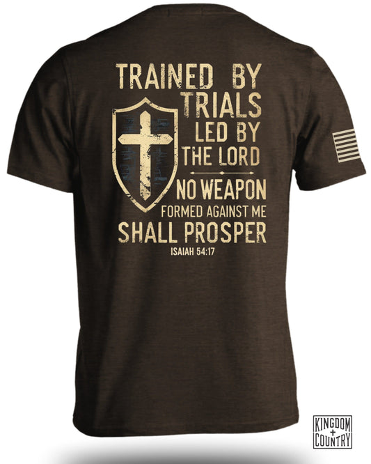 Trained by Trials Led by the Lord Graphic T-shirt product