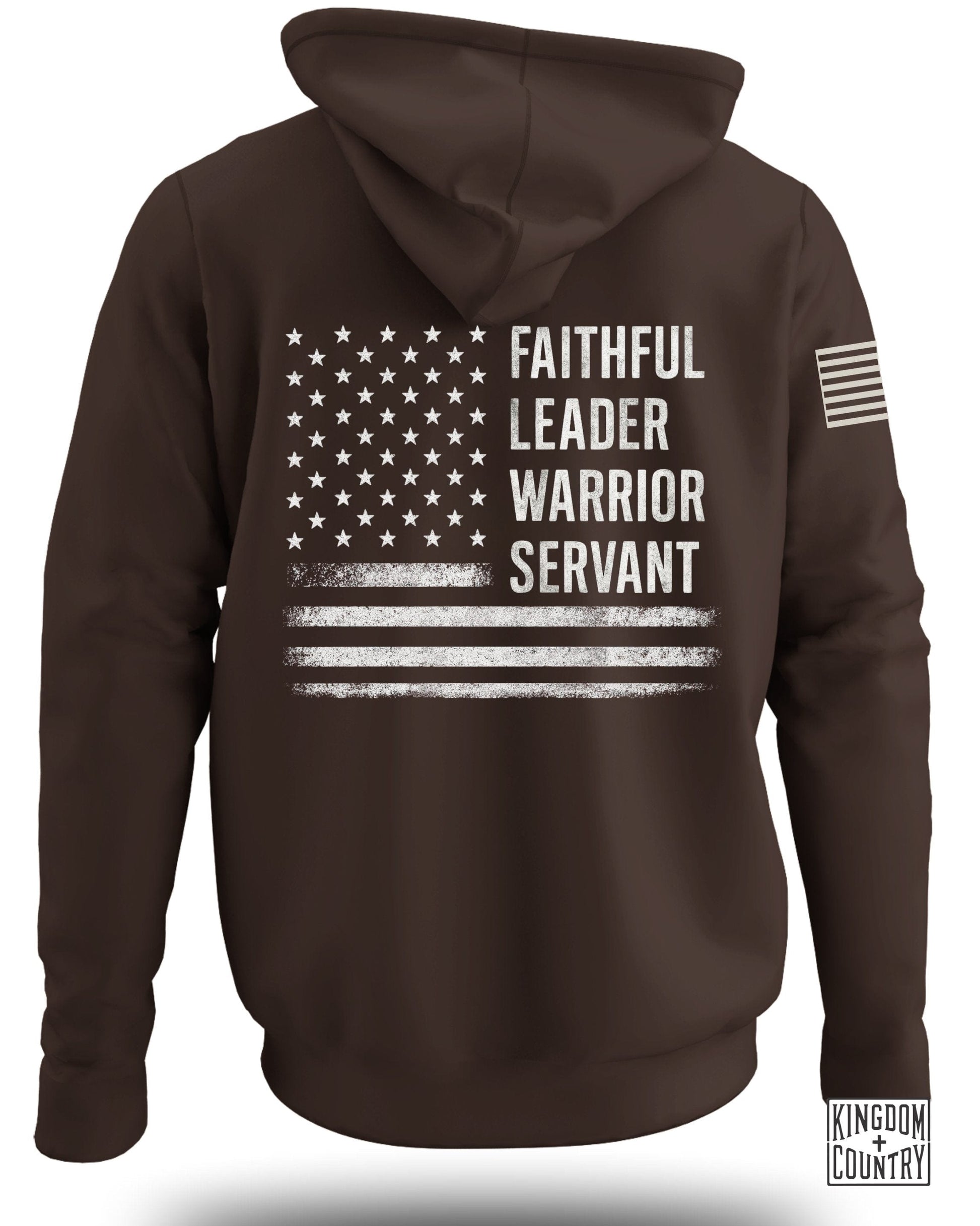 Faithful Leader Warrior Servant Patriotic Hoodie product