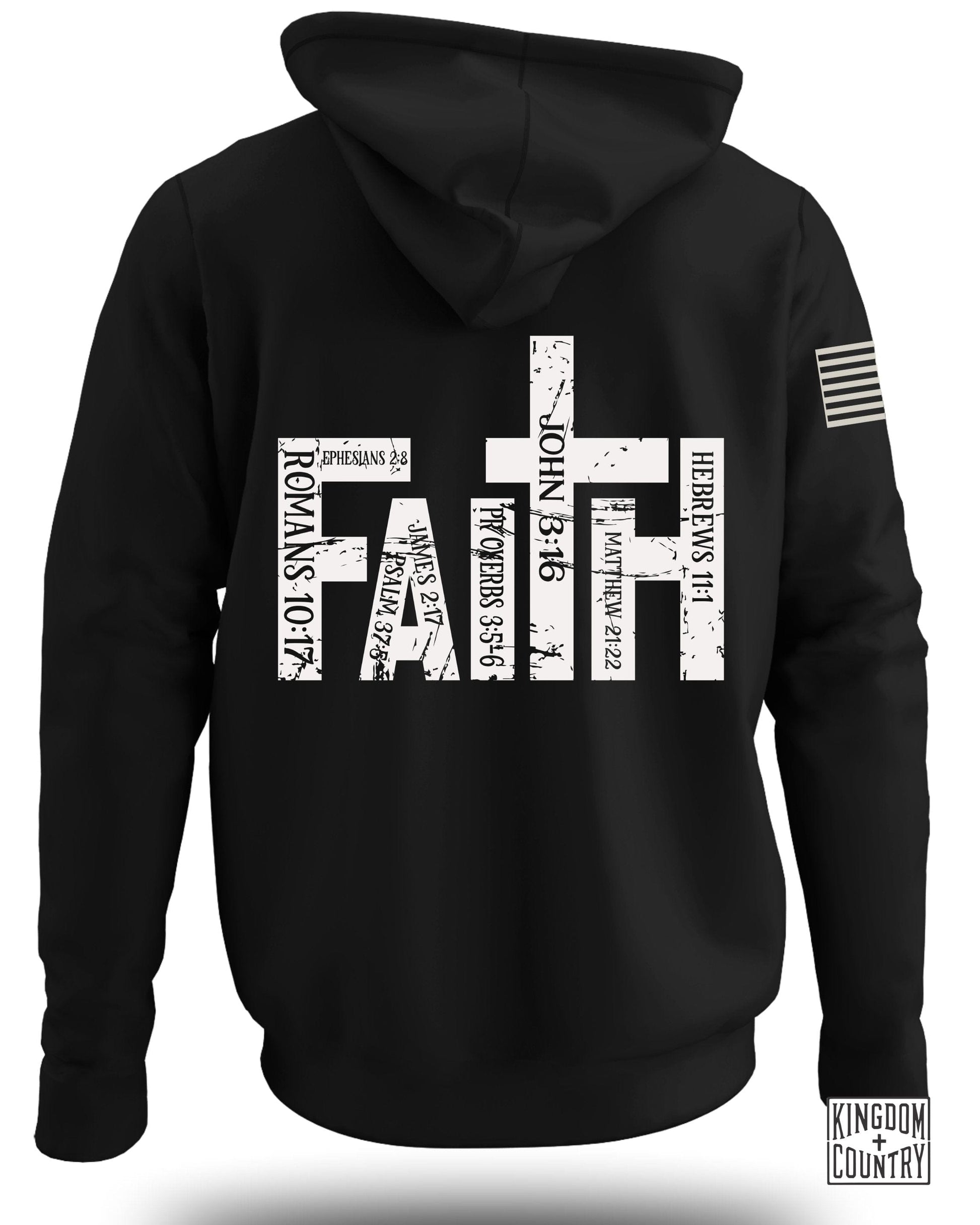 Faith Hoodie with Inspirational Bible Verses product