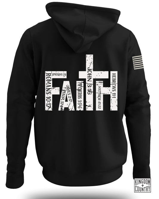 Faith Hoodie with Inspirational Bible Verses product