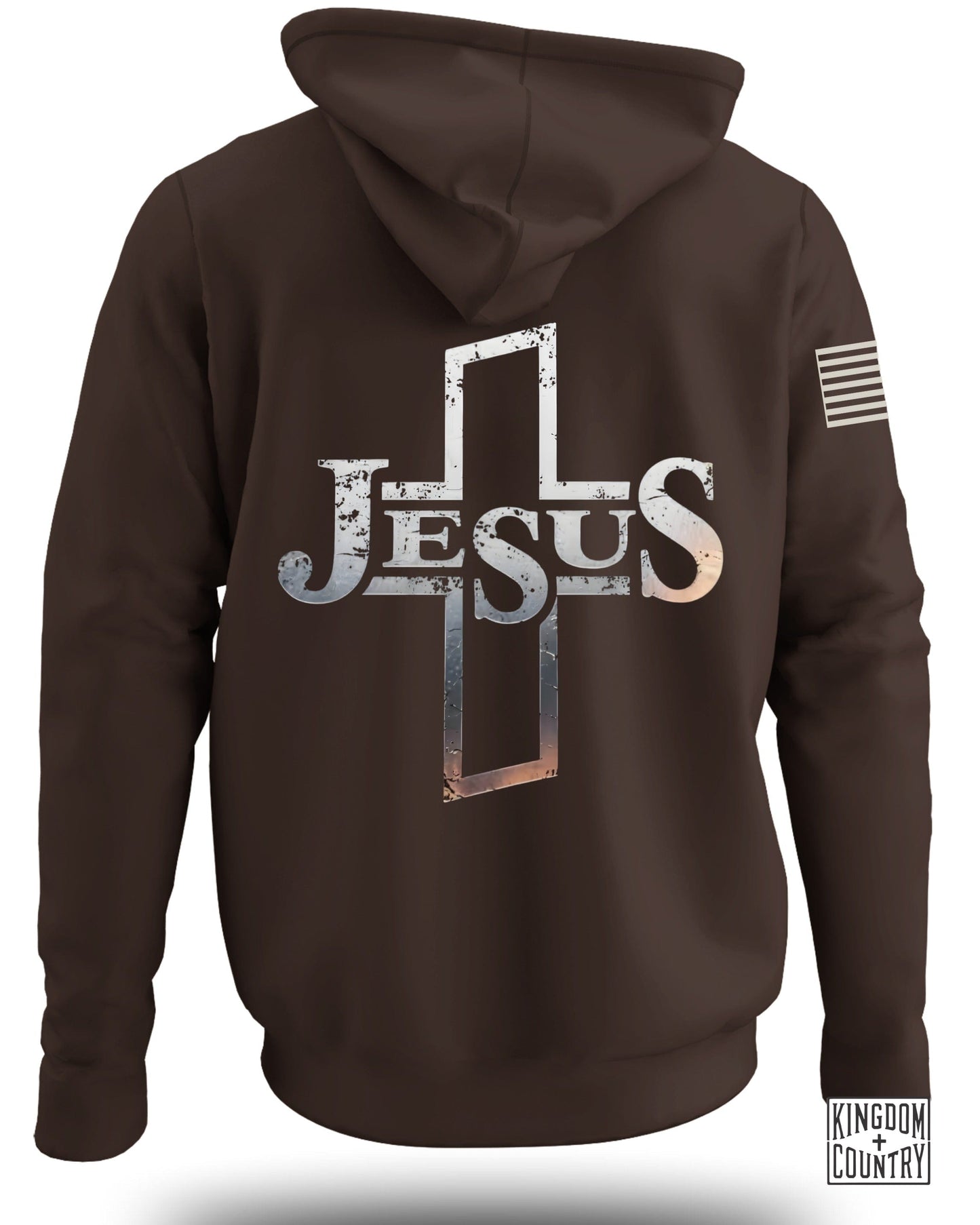 Jesus Cross Graphic Hoodie Casual Wear Product