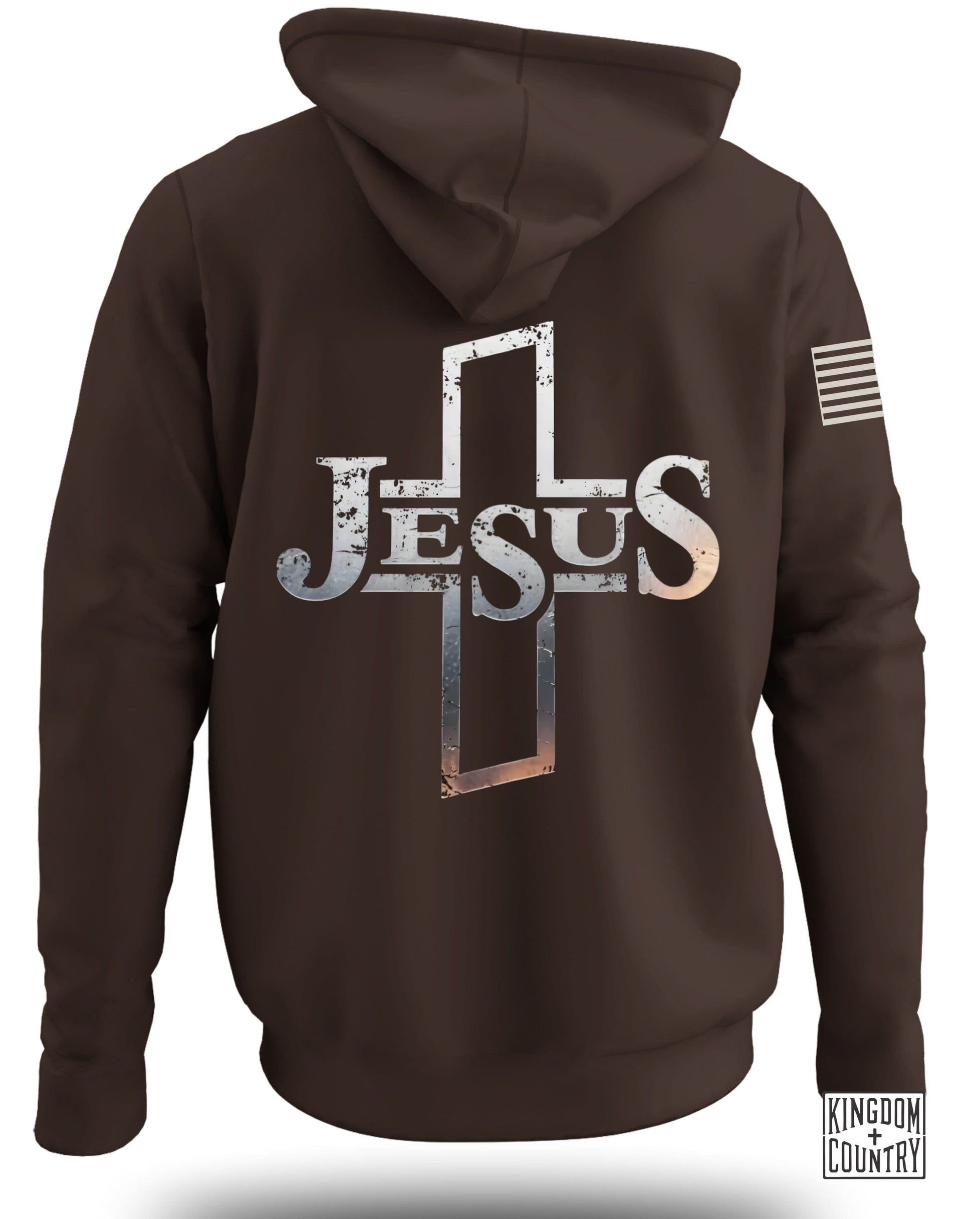Jesus Cross Graphic Hoodie Casual Wear Product