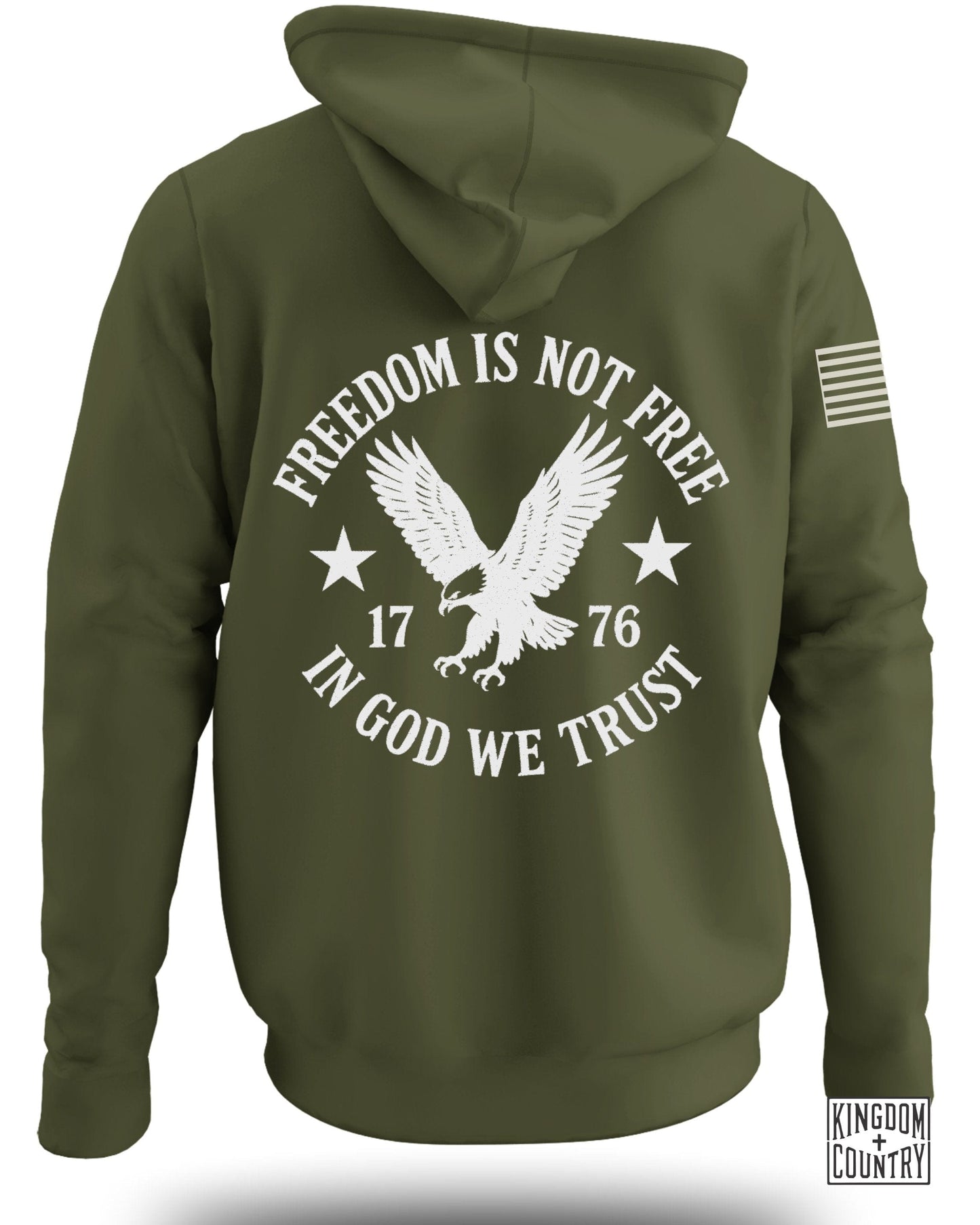 Freedom Is Not Free In God We Trust Hoodie product