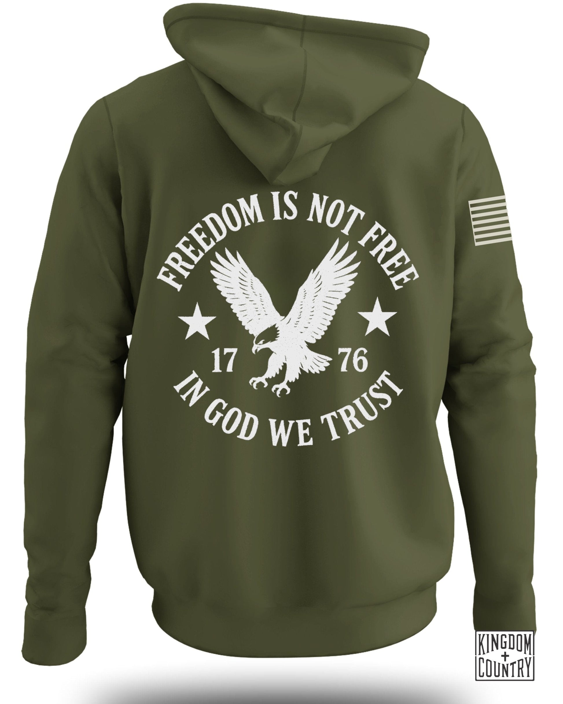 Freedom Is Not Free In God We Trust Hoodie product