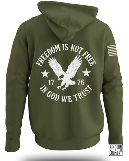 Freedom Is Not Free In God We Trust Hoodie product