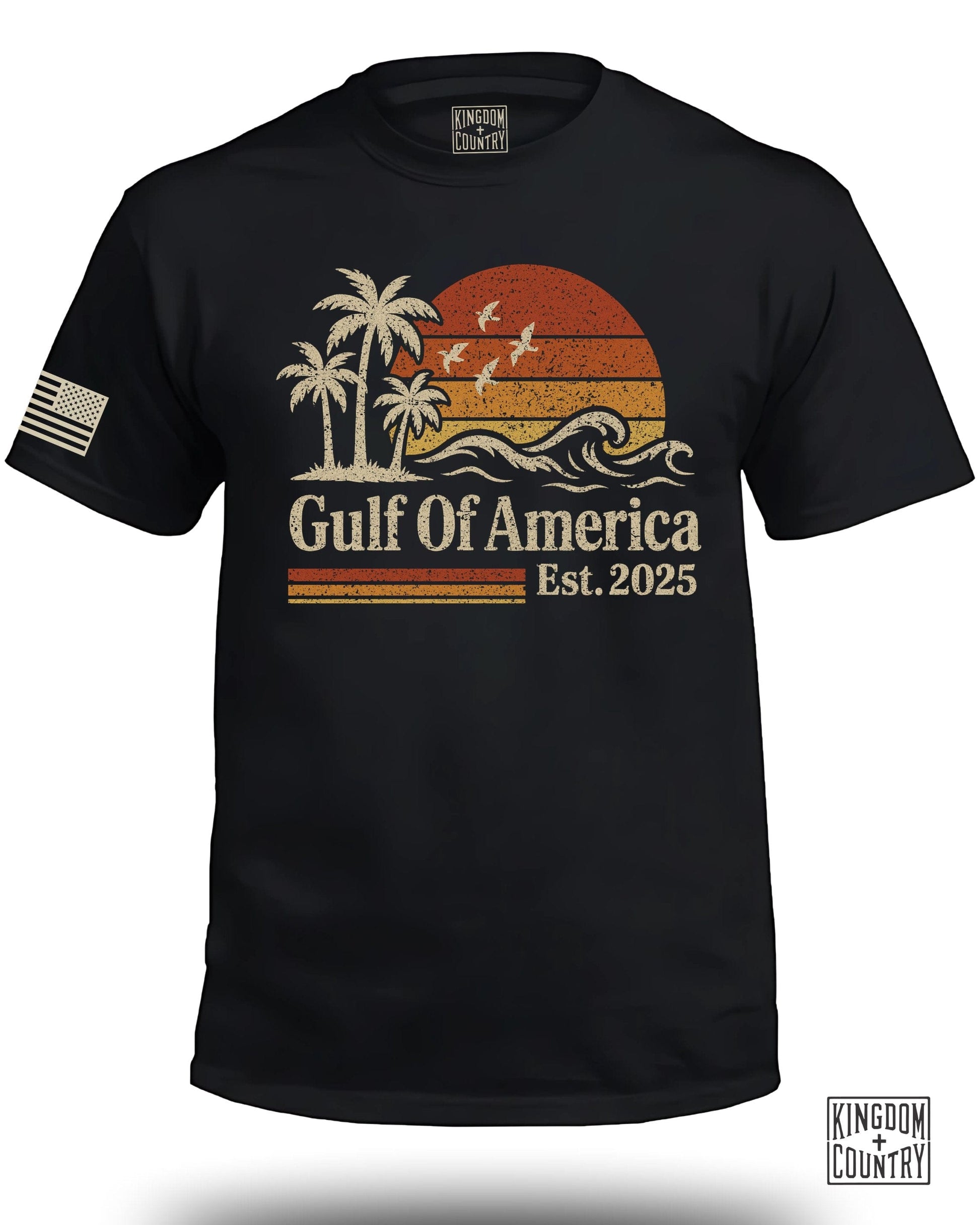 Gulf Of America Est. 2025 Graphic Tee shirt product type