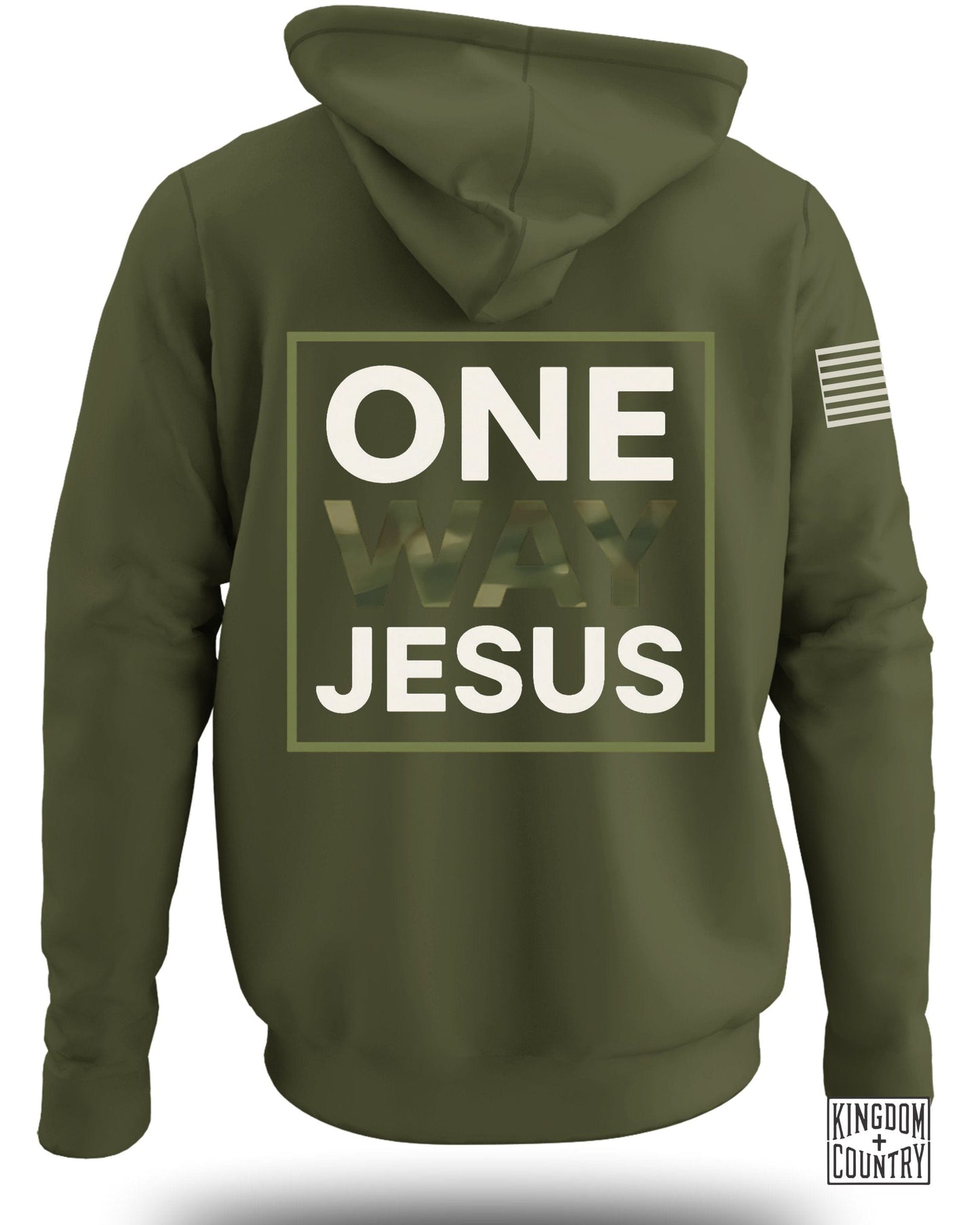 One Way Jesus Graphic Hoodie Product
