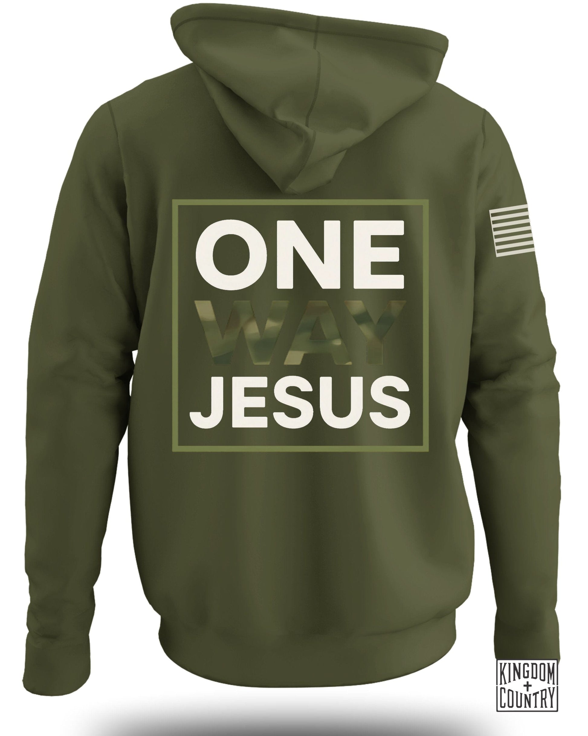 One Way Jesus Graphic Hoodie Product