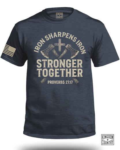 Iron Sharpens Iron Stronger Together Proverbs 27:17 product type