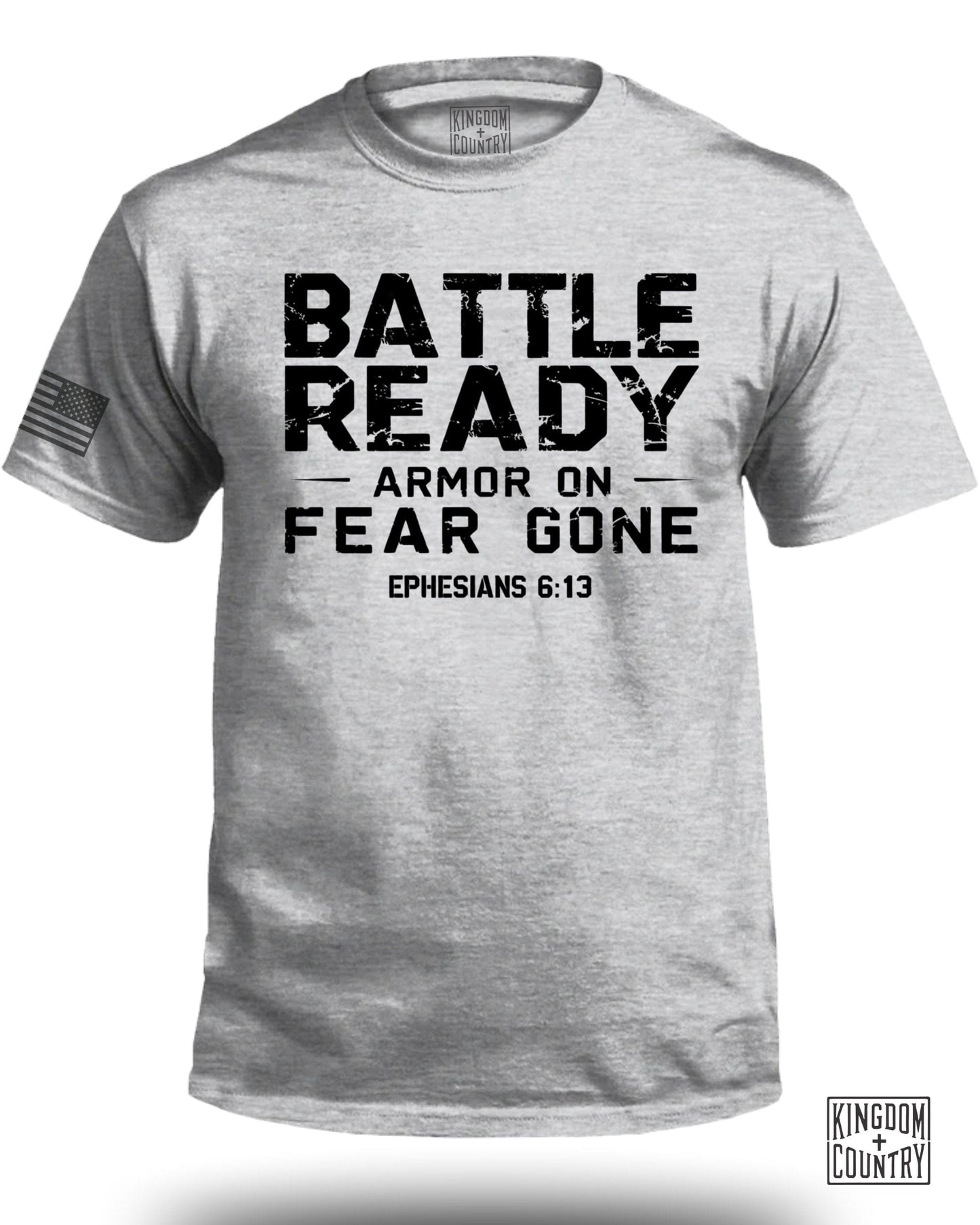 Battle Ready Armor On Fear Gone T-shirt product