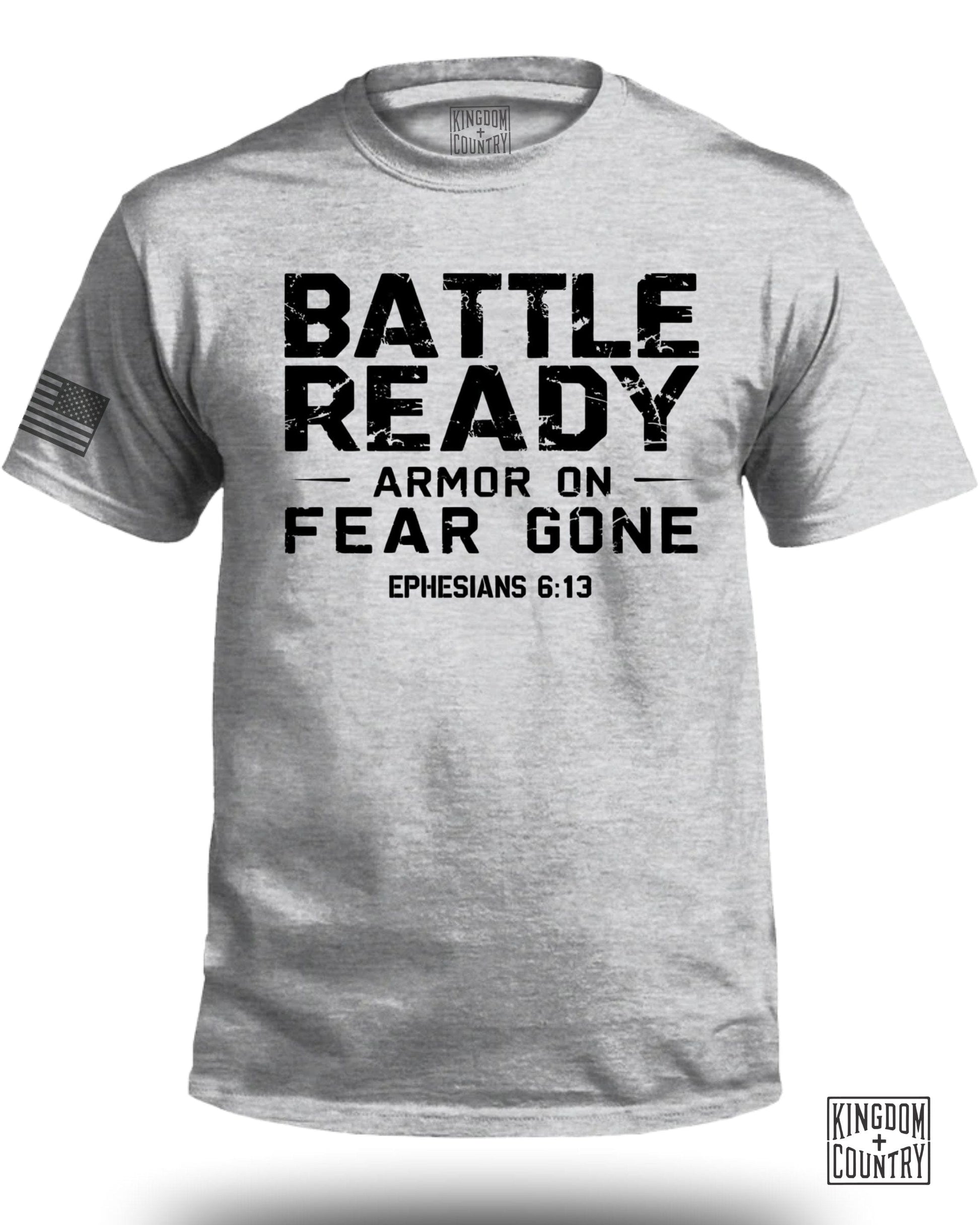 Battle Ready Armor On Fear Gone T-shirt product