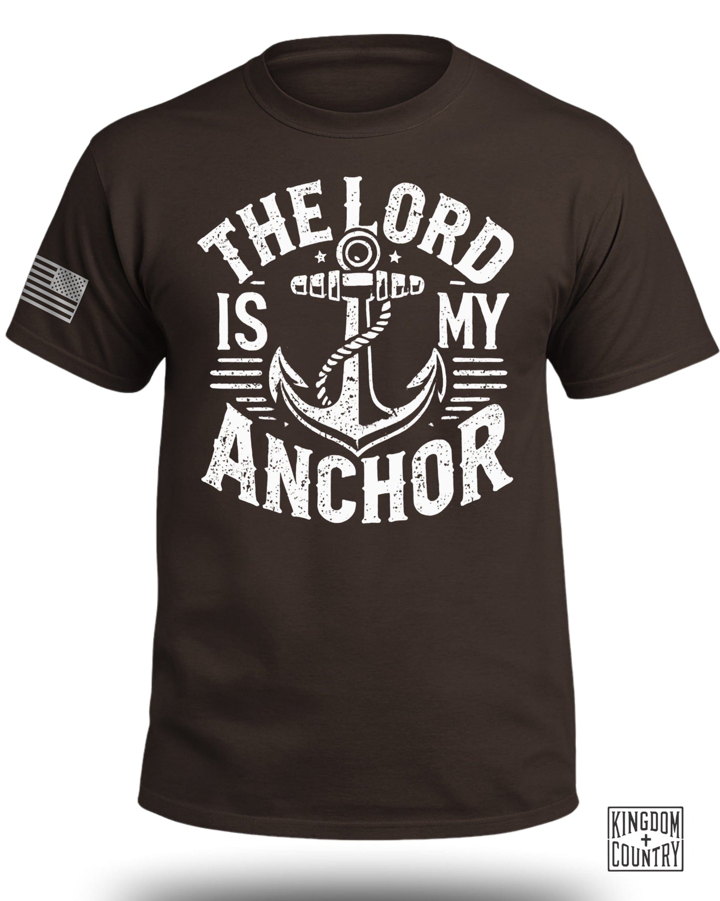 The Lord Is My Anchor Graphic Tee Shirt product