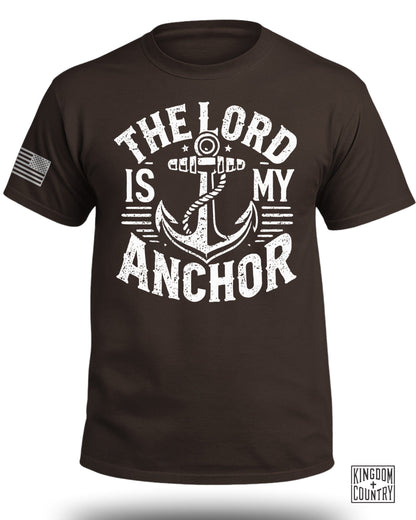 The Lord Is My Anchor Graphic Tee Shirt product