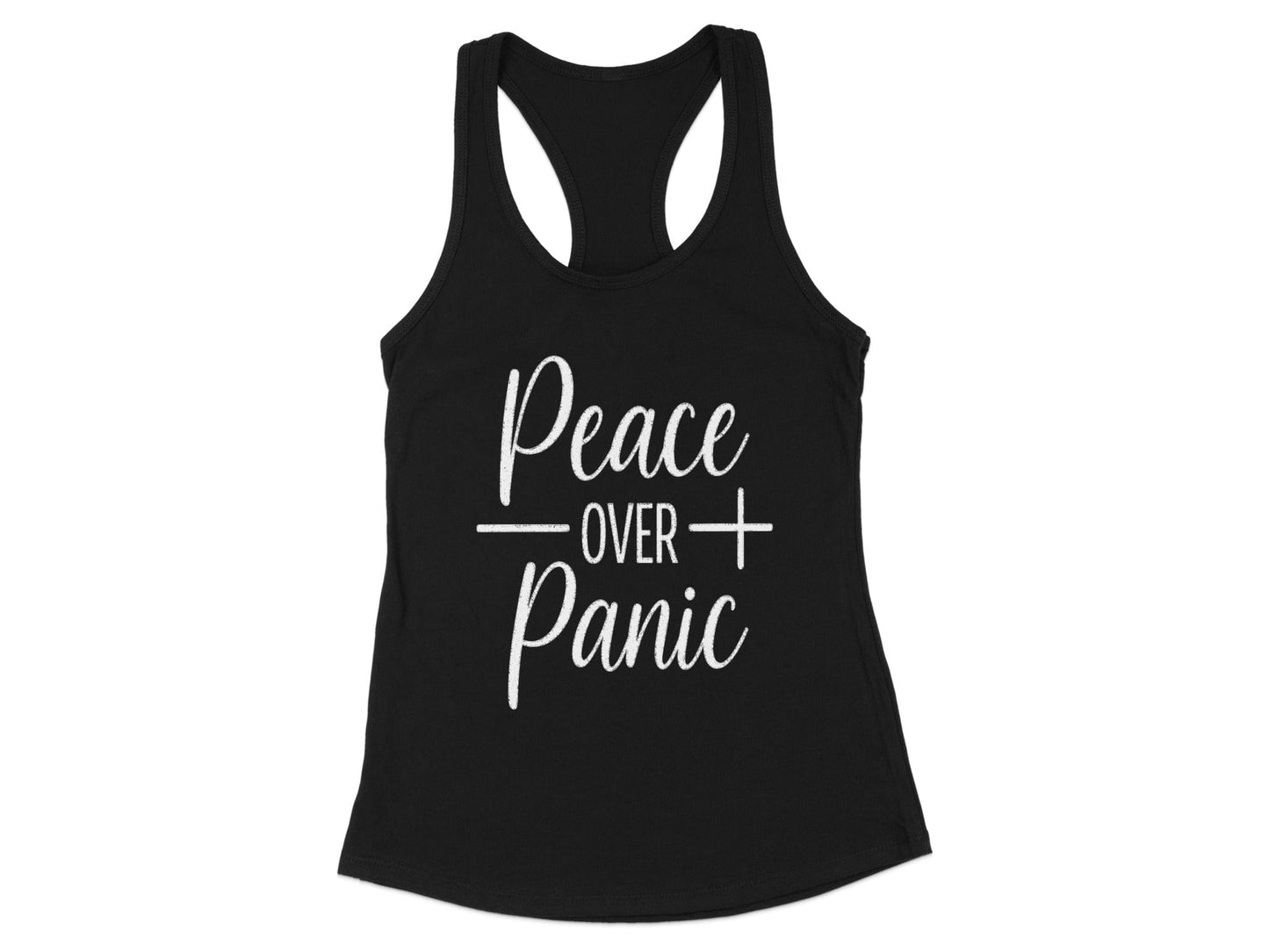 Peace Over Panic Women's Tank Top product type