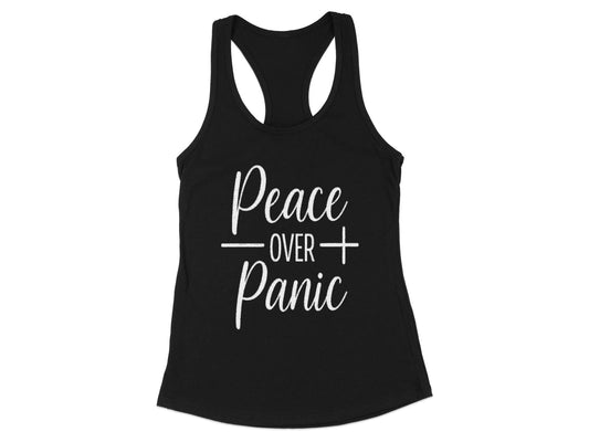 Peace Over Panic Women's Tank Top product type