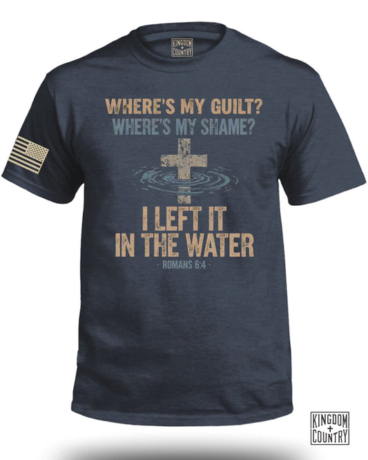 Where's My Guilt I Left It In The Water T-shirt product