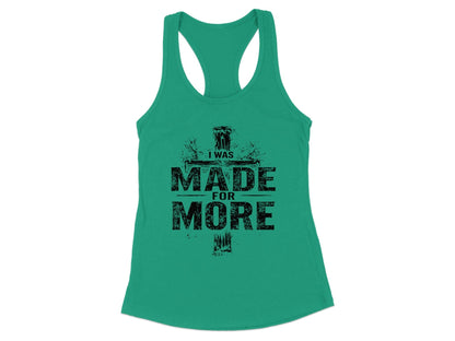 I Was Made For More Motivational Tank Top product type