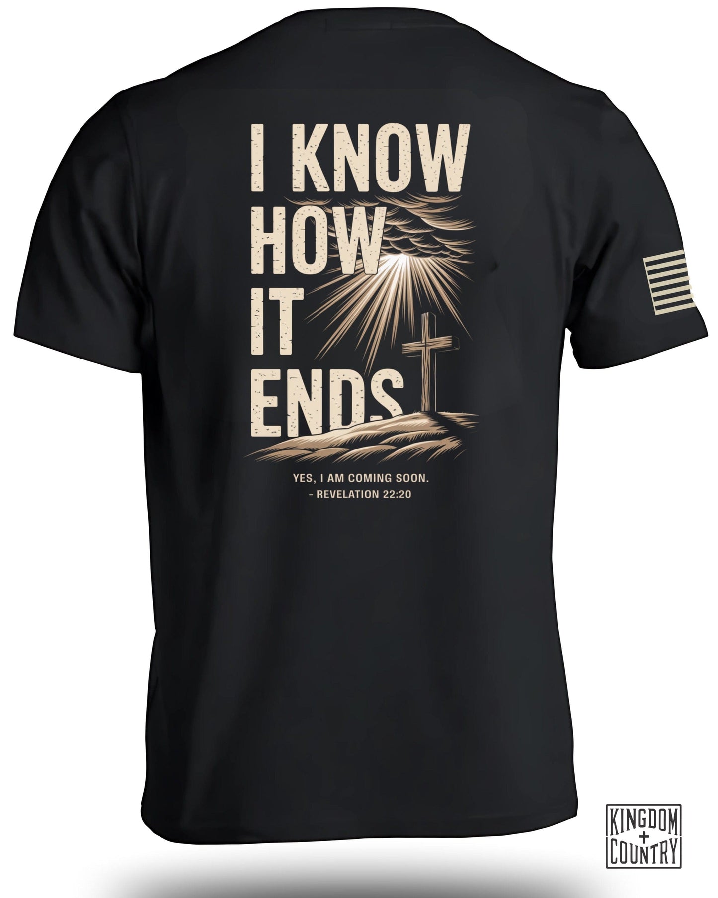 I Know How It Ends Revelation 22:20 T-shirt product
