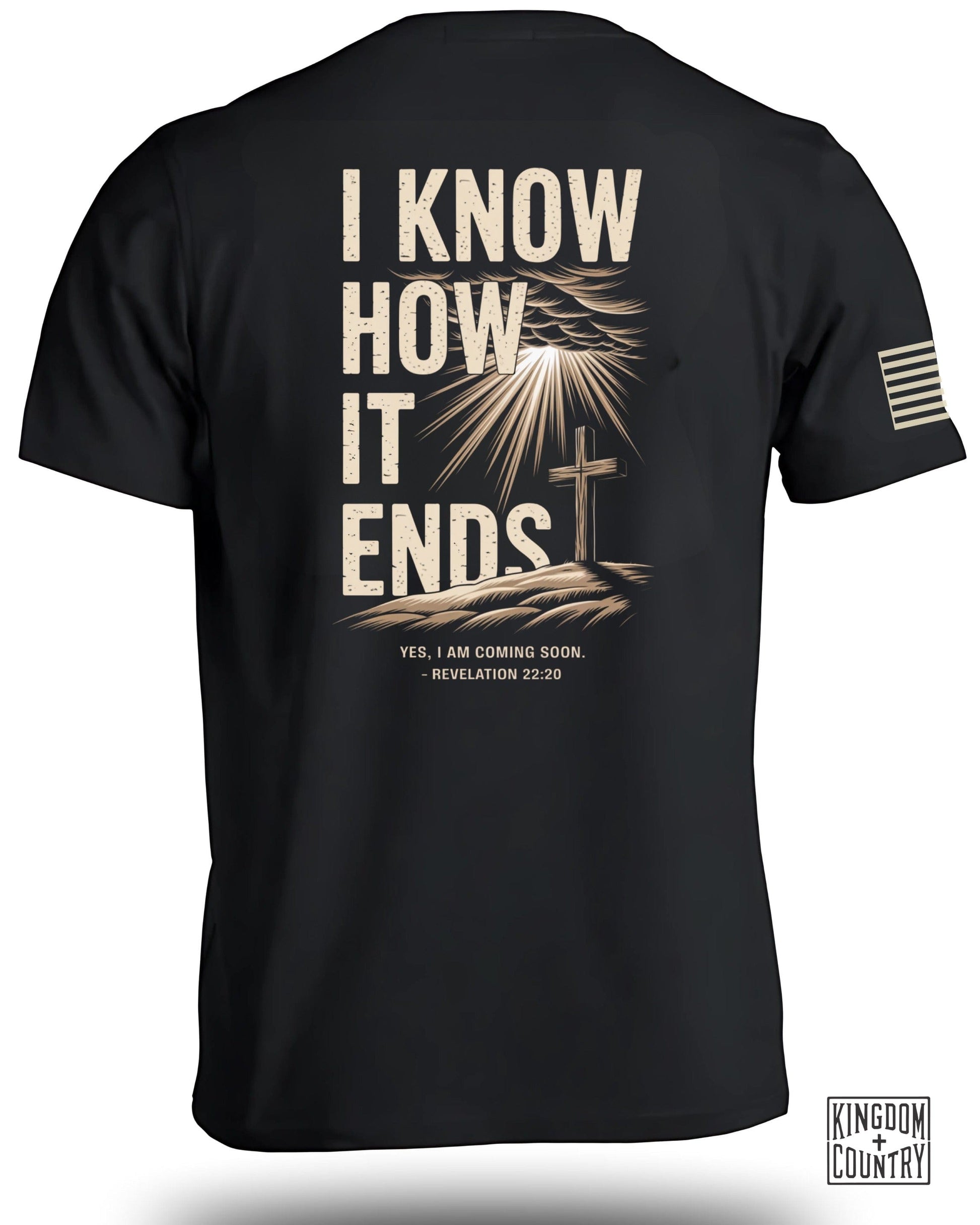 I Know How It Ends Revelation 22:20 T-shirt product
