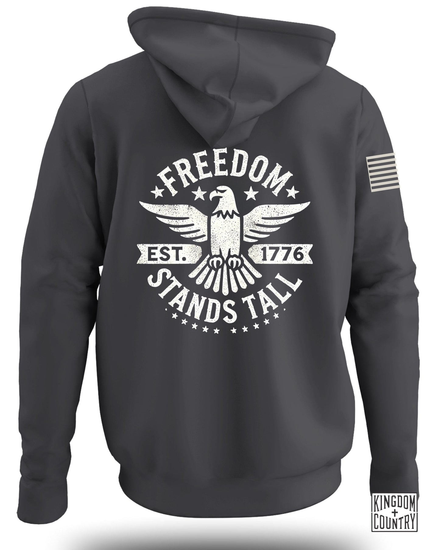Freedom Stands Tall Eagle Hoodie Product