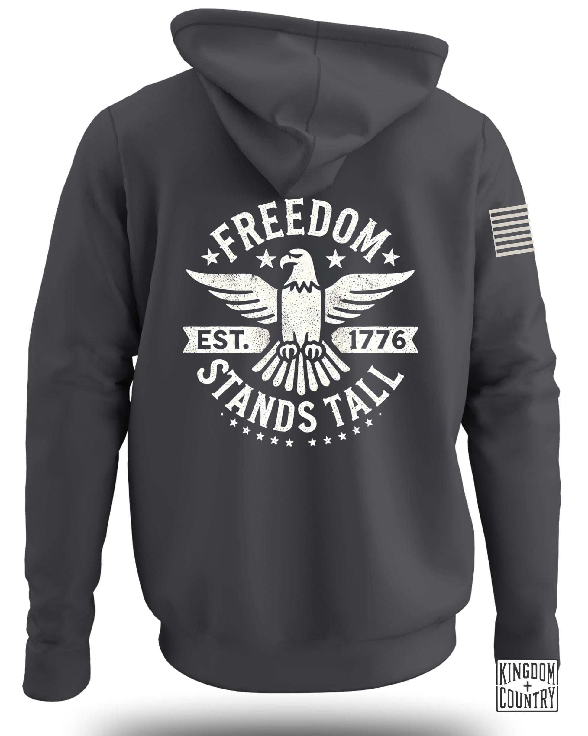 Freedom Stands Tall Eagle Hoodie Product