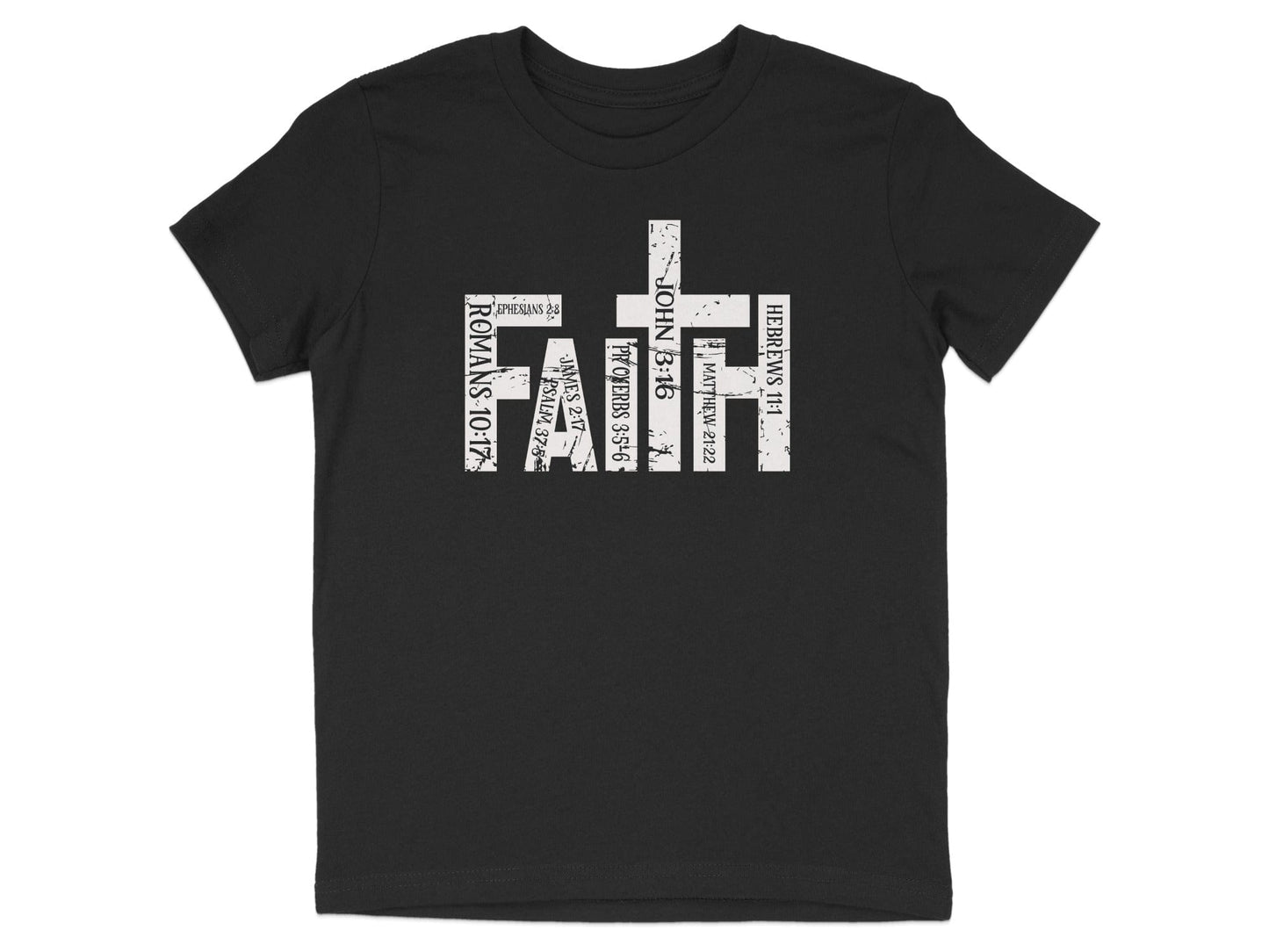 Faith Inspirational Graphic Design T-shirt