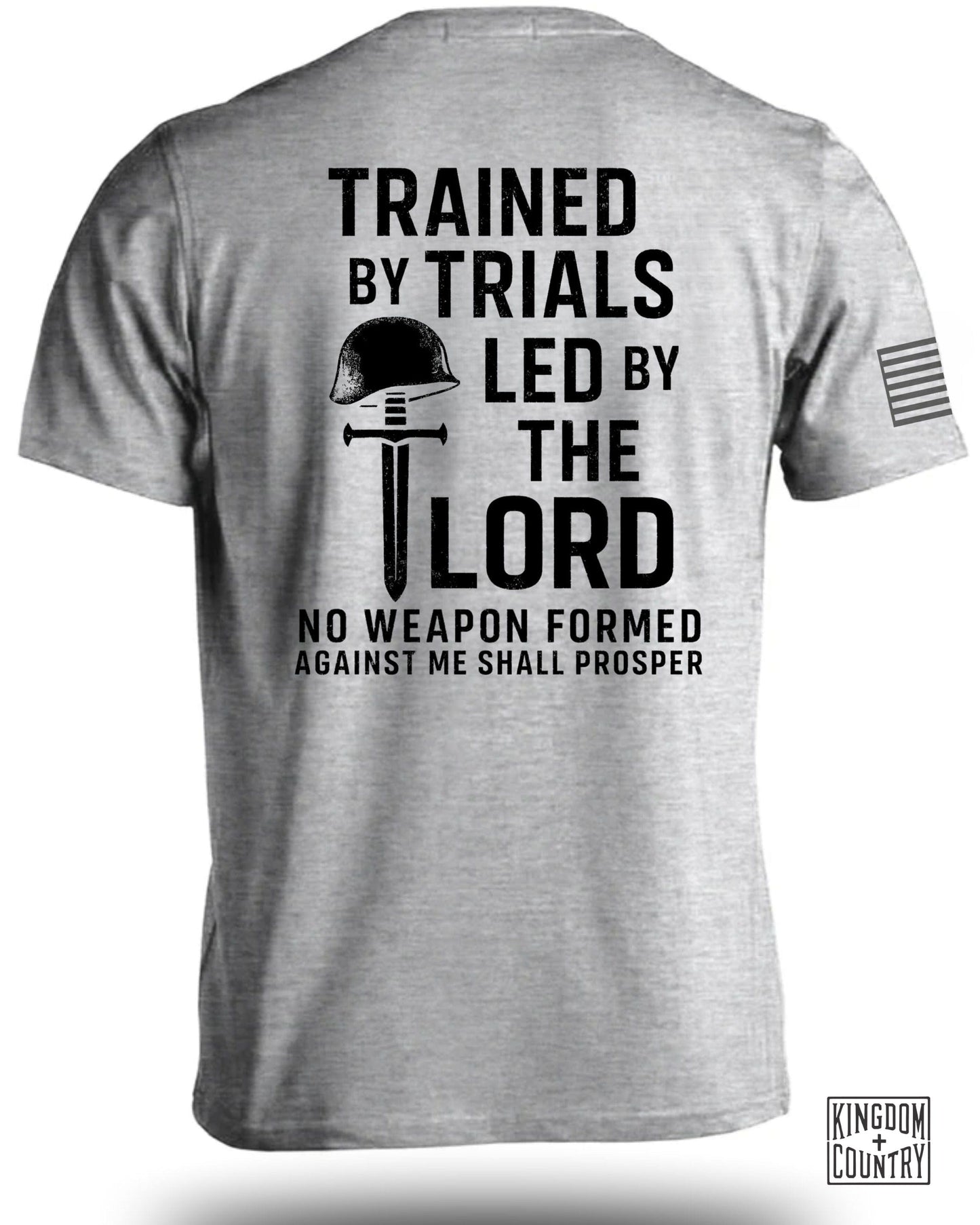 Trained By Trials Led By The Lord Graphic T-shirt product