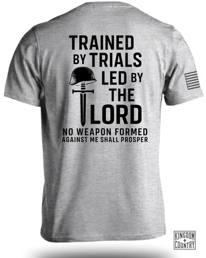 Trained By Trials Led By The Lord Graphic T-shirt product