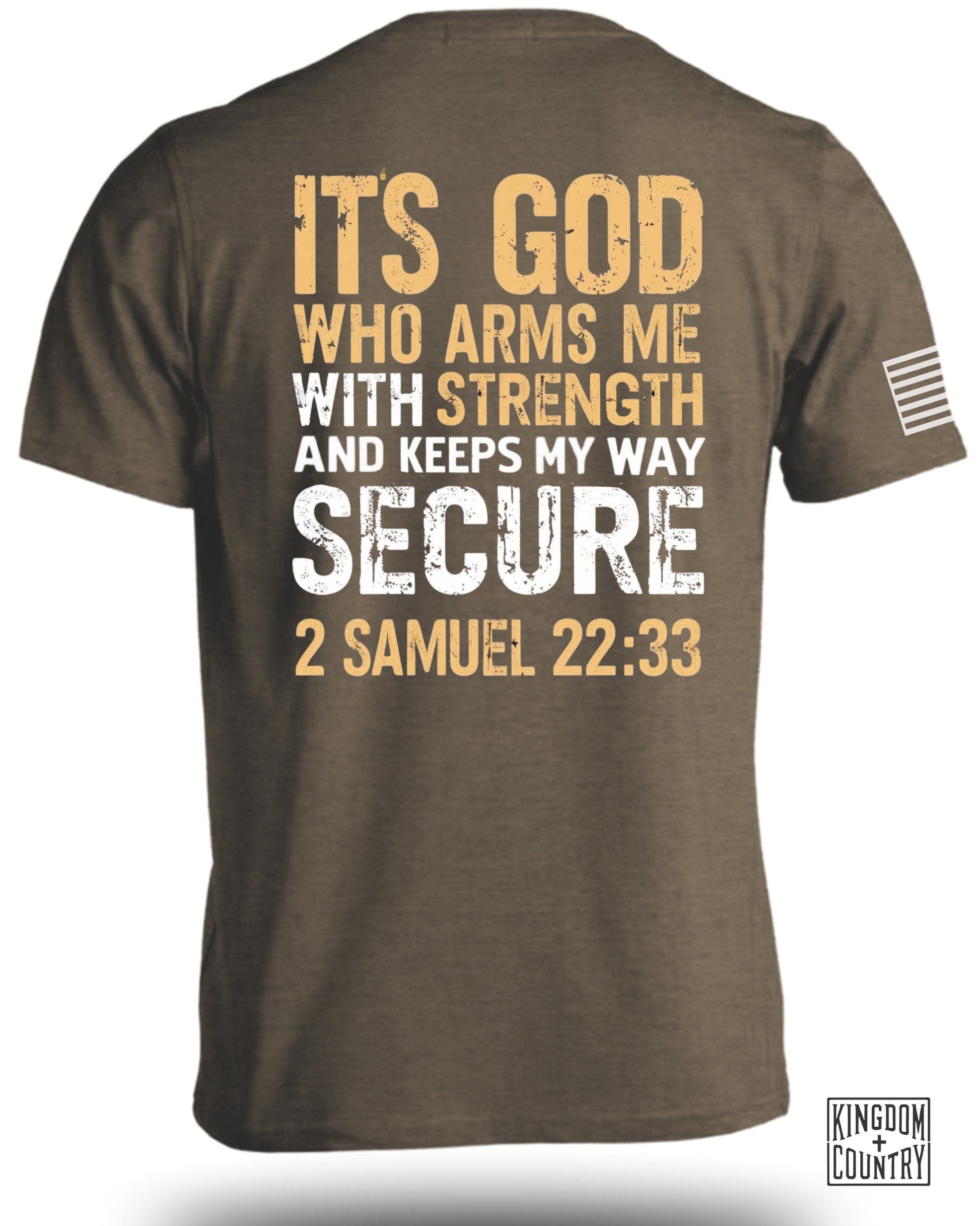 It's God Who Arms Me With Strength Secure Product Type