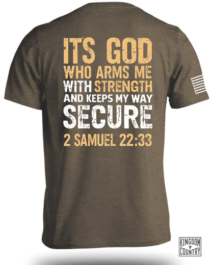 It's God Who Arms Me With Strength Secure Product Type