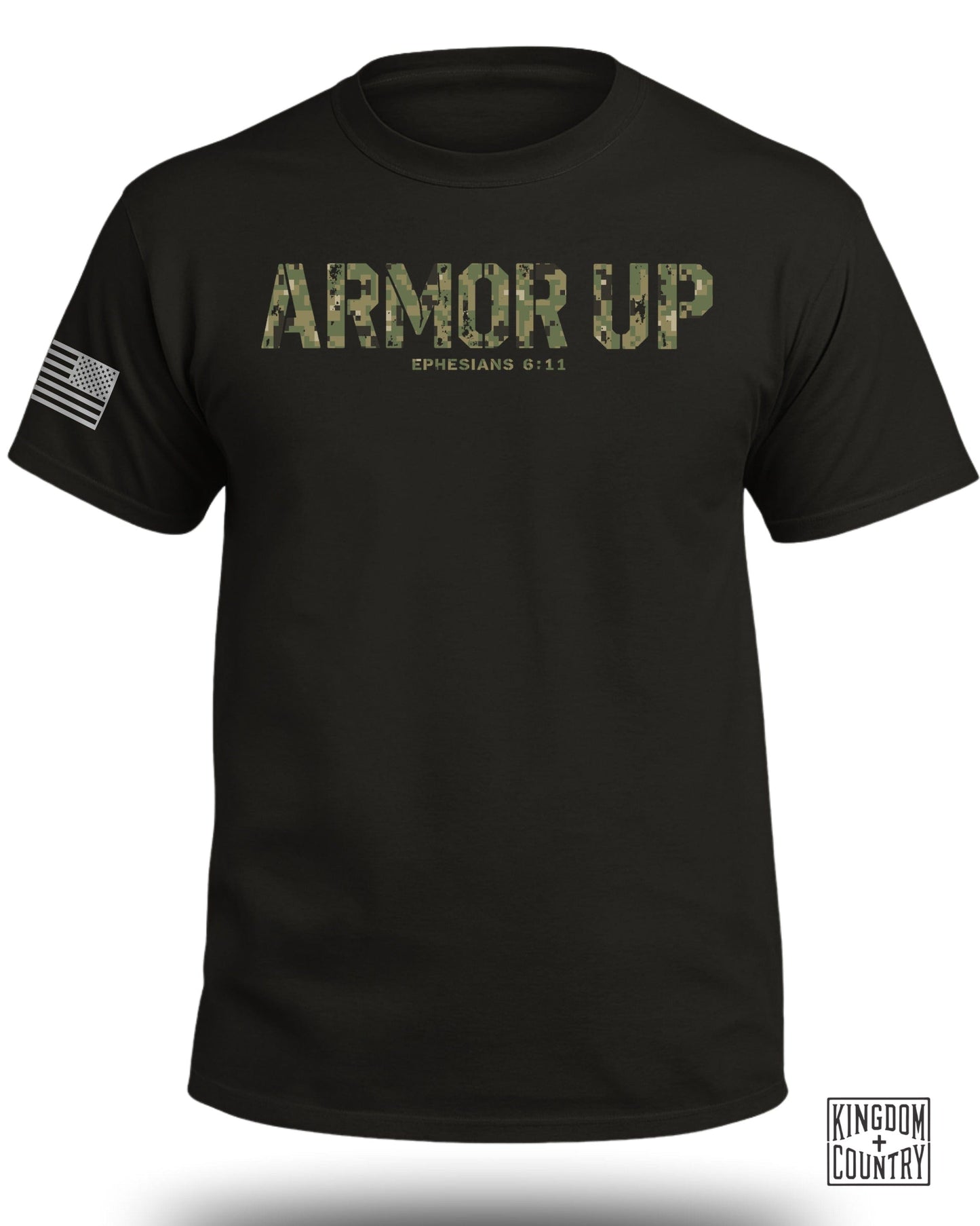 Armor Up Ephesians 6 11 Patriotic Tee Shirt