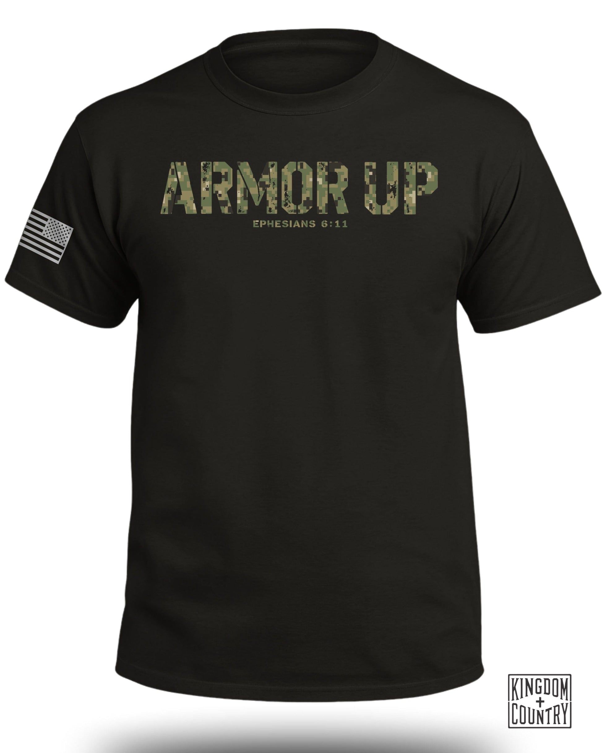 Armor Up Ephesians 6 11 Patriotic Tee Shirt