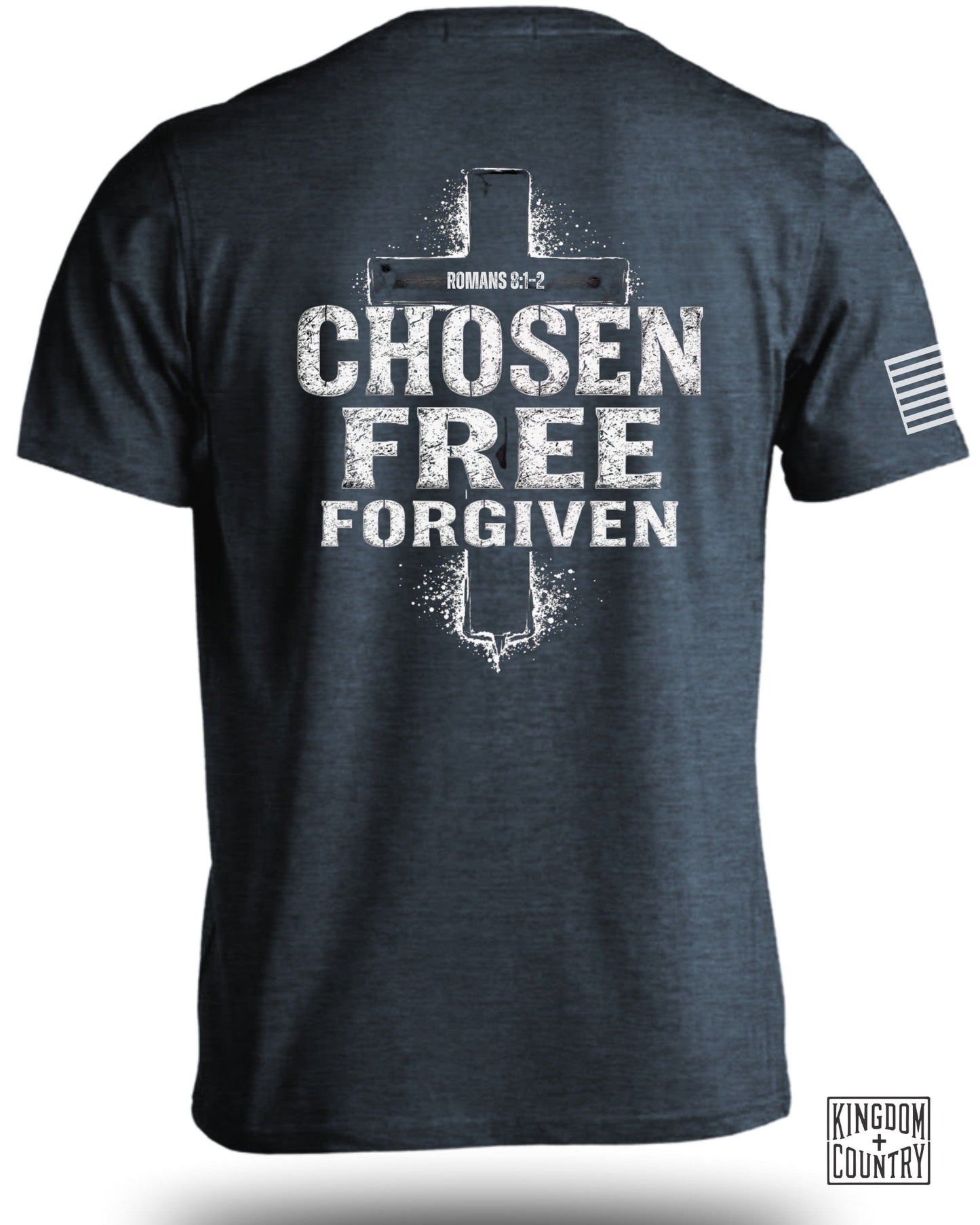 Chosen Free Forgiven Romans Graphic T-shirt product type